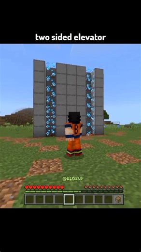 BloxUp30 | Tow sided invisible elevator in Minecraft Subscribe on YouTube for fast content #minecraft #gamingreel #gaming #minecraftonly... | Instagram