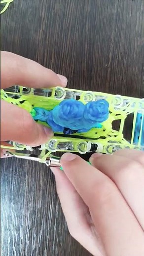 Rainbow loom Story Alien💛👽 #diy #funny #youtube #fyp #whatsappstatus #viral #shorts #tiktok #short