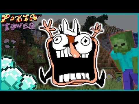 Pizza Tower but its Minecraft