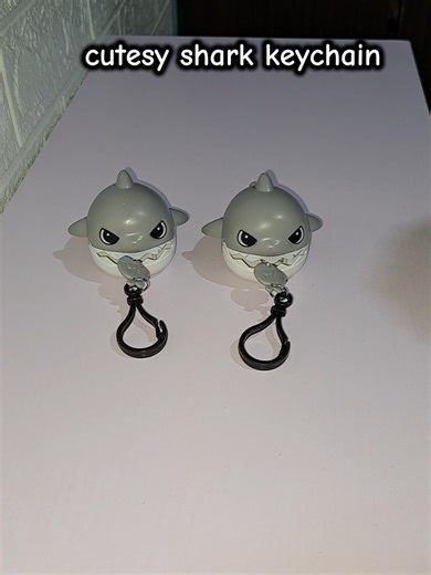 a cutesy shark key chain #keychain #cute #sharkkeychain