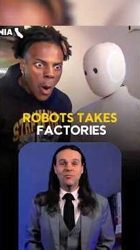 Humanoid robots replacing factory and home jobs.