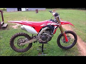 2020 CRF250R ECU Map Button Explained