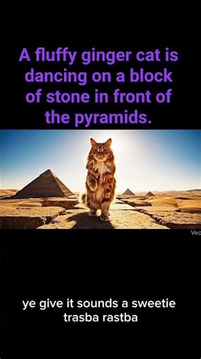 #cat #dancingcat #pyramids #egypt #magic #desert #travel #catsofinstagram