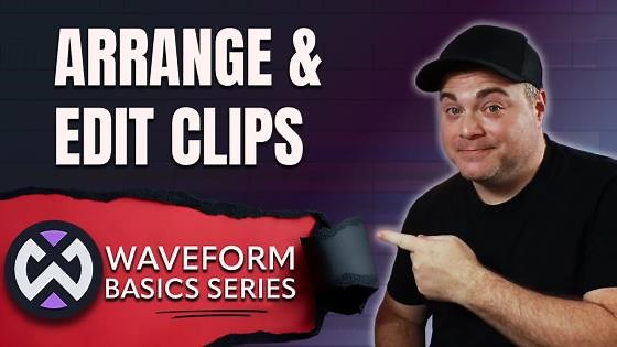 How to Edit and Arrange Clips in Tracktion Waveform Free & Pro