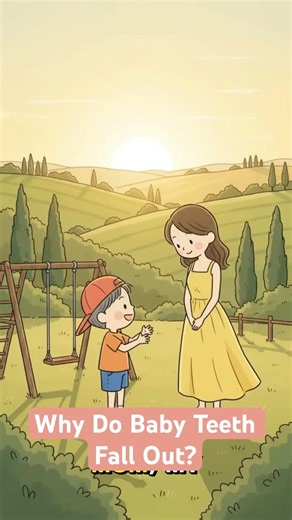 Why Do Baby Teeth Fall Out? #babyteeth #kidsdentist #kidseducationalcartoons