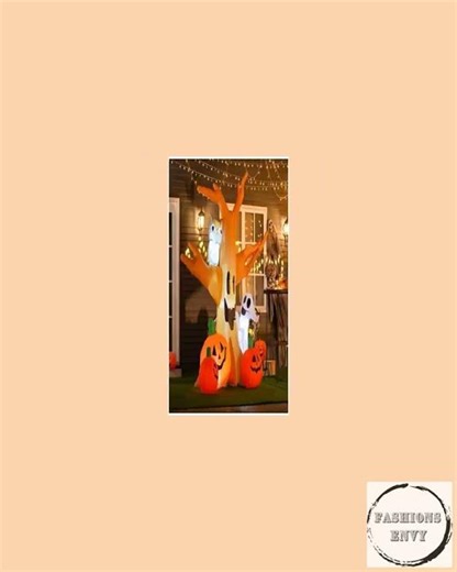 7.5ft Scary Ghost Tree with Owl - Halloween Inflatable