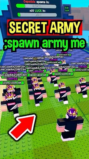 SECRET BRAINROT ARMY SPAWN in Plants Vs Brainrots..