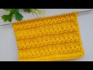Easy And Beautiful Knitting Pattern