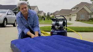 14K views · 15 reactions | An air compressor can tackle virtually any job around the house - but only if you’re using the right attachment. Here are a few ways you can use your Campbell Hausfeld Quiet Air Compressor at home: | Campbell Hausfeld | Facebook