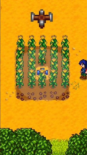 Using pressure nozzles on every sprinkler in Stardew Valley #stardewvalley #games #shorts