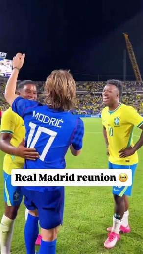 Squad Reunion #vini #mbappe #modic #croatia #football #footballer #Brazil #realmadrid #endrick