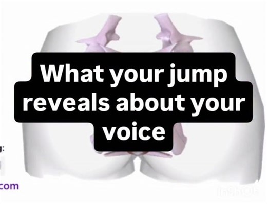 CHRIS & STEPH - Biomechanics for Singers | What if I told you I can learn something about your voice… from your jump? 👀 Jumping is a pressure + stiffness test. How long you stay on... | Instagram
