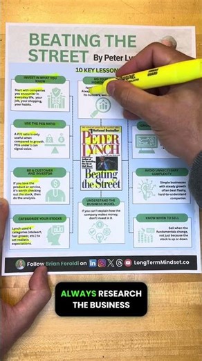 Peter Lynch: Beating the Street - 10 Key Lessons