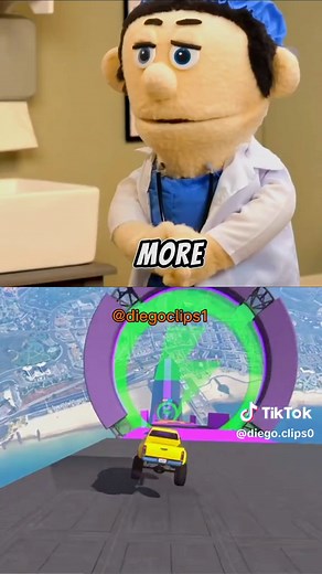 Diego goes to the doc 😲 #diego #puppets #doctors #comedy