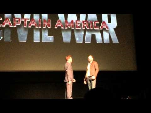 Robert Downey Jr. and Chris Evans Intro To Avengers 3 INFINITY WAR PART I &2