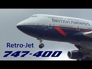 British Airways Boeing 747-400 {G-BNLY} Landor Associates Livery 1984