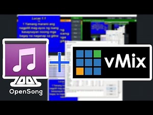 Link OPENSONG to VMIX 23 using Newtek NDI