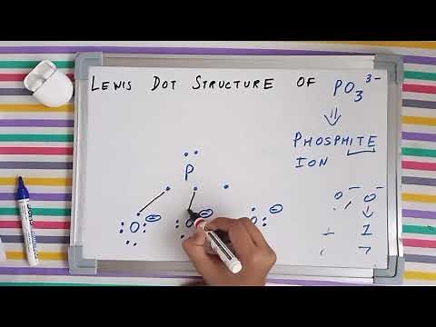 Lewis dot structure of PO3 3- ion | Structure of Phosphite ion | Lewis structure | Inorganic