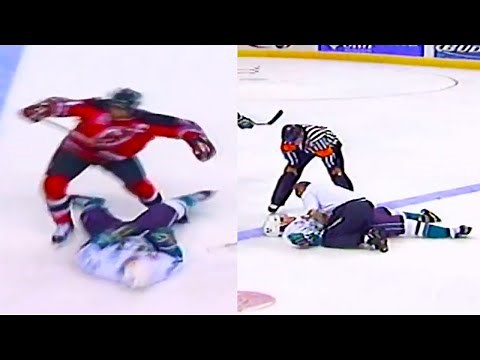 Scott Stevens Hit on Paul Kariya Injury | Devils Mighty Ducks 2003 NHL Stanley Cup Finals Highlights