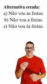 How to use the crase #portuguesefromscratch #civilserviceexams