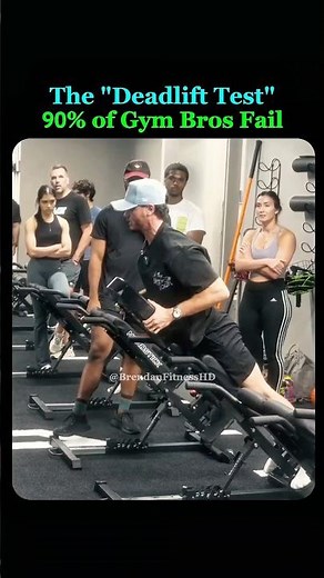 The “Deadlift Test” 90% of Gym Bros Fail #backpain #exercise #gym ‪@lowbackability‬