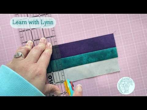 How to Cut Strip Pieces Two Ways