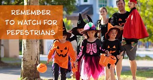 Happy Halloween! If you're out and about tonight, be mindful there are little ghouls, goblins, and ghosts trick-or-treating. A child's behavior can be unpredictable. Please drive safely and soberly! | Florida Department of Highway Safety and Motor Vehicles | Facebook