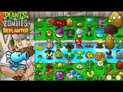 (Gameplay+Link) Plants vs Zombies Replanted Fan-made MOD | Game NHP