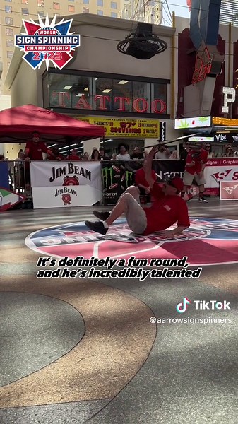 Only 1 day until the 2023 World Sign Spinning Championships! 1/14/2023 | Fremont Street | Las Vegas, NV! Come see who will take the crown! #AArrowSignSpinners #WSSC2023 #Championships #Competition #Sport #HighPerformanceArt #FlowArt #FremontStreet #LasVegas #ExploreMore