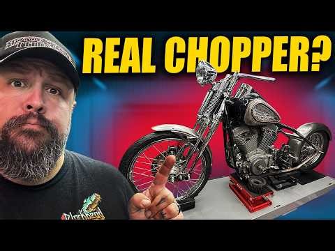 This HARLEY TWIN CAM Turned Into a REAL Chopper!