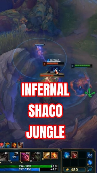 SOLO INFERNAL SHACO INVADE (100% WIN RATE) 😈
