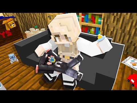 I Became a BABY in Minecraft... SHE WAS MY BABYSITTER!
