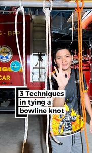 hree techniques you need to know for tying a Bowline Knot. 🪢 …. … The Bowline Knot is called the “King of Knots” for a reason—strong, secure, and easy to untie even after carrying a heavy load. …💡 Do you know another technique? Share it in the comments and let’s learn from each other! #knotskills #knottutorial #ropetutorial #rope #firefightertraining #firefighter #firenuzzle #roperescue | firenuzzle