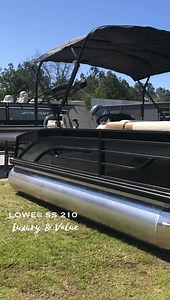 JUST ARRIVED! The new @LoweBoats SS210 Pontoon with the @MercuryMarine Command Thrust 90hp 4-Stroke. Luxury & Value ready to #LetsTakeItOutside . . . #5starcertified #MuddyBay #Duckmark #MuddyBayOutdoors #MuddyBayMarine #TimberStorm #MuddyBayOutfitters #Marshtide #MuddyBayMarineAndOutdoors #BestBoatDeals #SanteeLakes | Muddy Bay | Facebook
