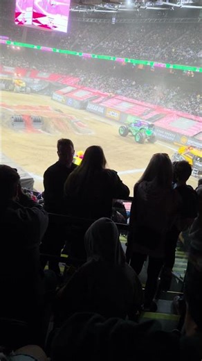 Monster Jam jcb racing Grave Digger #monsterjam