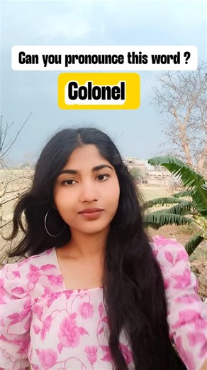 “You’re saying Colonel WRONG!❌”#pronunciation #spokenenglish #learnenglishonline #confusingwords