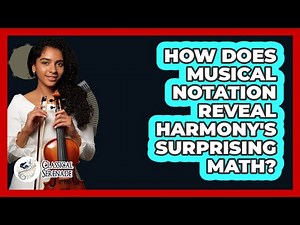 How Does Musical Notation Reveal Harmony's Surprising Math? - Classical Serenade