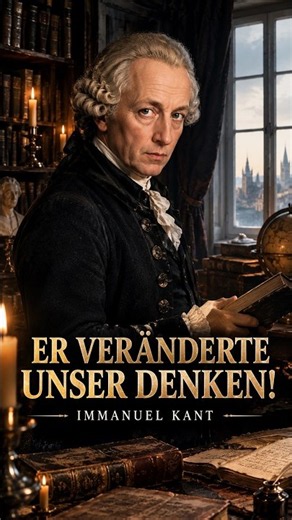 Immanuel Kant: Der Mann, der unsere Welt neu denken ließ!