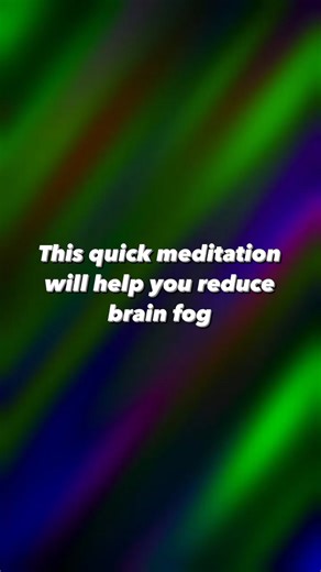 17 reactions | Experiencing brain fog? 易 Next time your mind feels a bit cluttered, try this quick sensory refocus meditation with your eyes open from Balance: Meditation & Sleep coach Ofosu. | Elevate - Brain Training | Facebook
