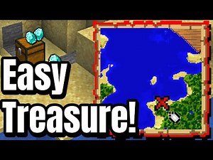 Minecraft 1.13/1.14+ | How To Easily Find Buried Treasure Underwater