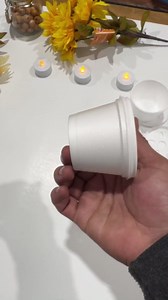 4 oz Foam Cups with Lids – Insulated Disposable Styrofoam Cups with Lids for Hot or Cold Food & Drinks – 50 to 1000 Pack – Leak-Resistant, Made in USA (50, white, 4 oz)