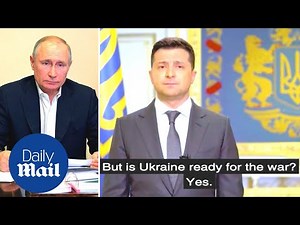 Russia - Ukraine tension: Zelensky tells Putin Ukraine doesn't want war, but is ready for it
