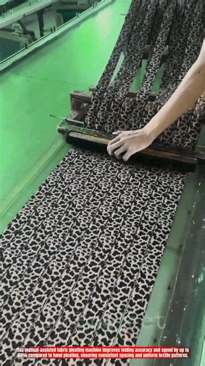 Innovative Fabric Pleating Machine : Best Precision Folding Textile Process