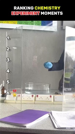 Ranking chemistry experiments moments 🤣😂🤣 #funnyshorts