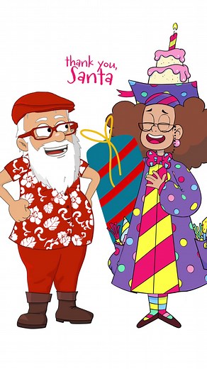 Duet with @Santa Claus 🎅🏻 ✨❄️ | It wasn’t what I was expecting either! #professorbirthday #animation #animatorsoftiktok #animationtiktok #SantaClaus @Jaime Lyn Beatty