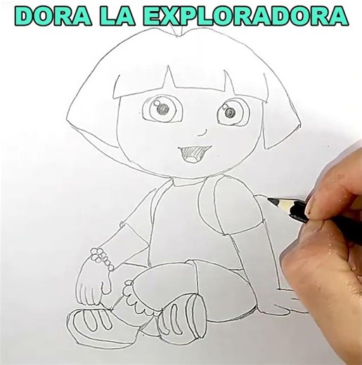 Dibujamos a Dora la Exploradora | Dibujos para niños
