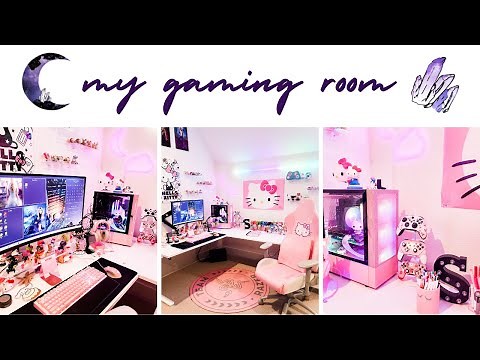✨ my dream gamer girl setup ✨ razer quartz, hello kitty, new PC and more