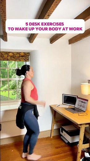 5 Desk Exercises to Wake Up Your Body at Work