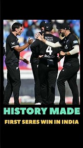 HISTORY MADE! 🚨 New Zealand Win First Ever ODI Series in India | IND vs NZ Highlights