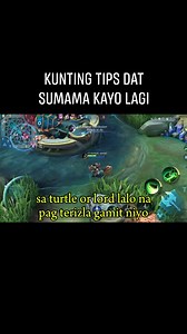 20K views · 34 reactions | basic tips, pag may turtle or lord respo agad kayo. #mobilelegends #sensei #MLBB #terizla | Sensie | Facebook